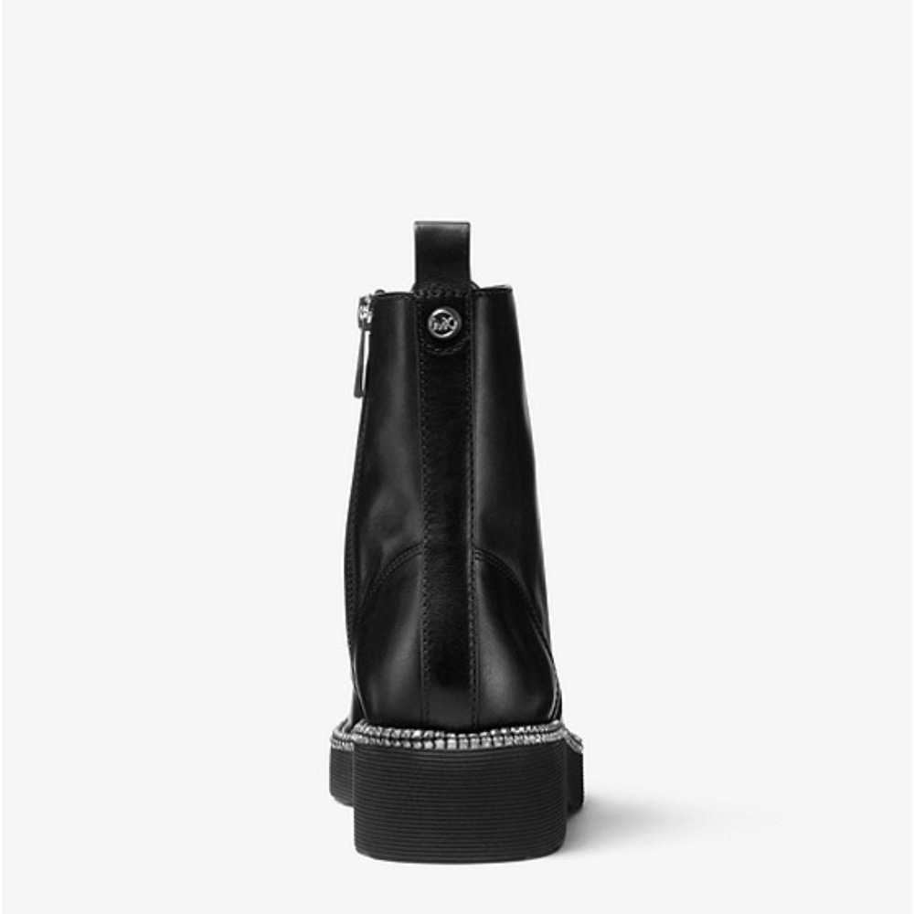 MICHAEL KORS Tavie Leather Combat Boot✨NEW! - Picture 8 of 8
